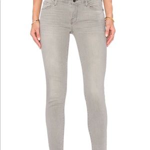 Denim light grey wash jean frame denim